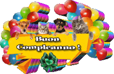 Messagi Italiano Buon Compleanno Animali 007 