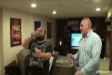 Humor -  Fun MENSCHEN Spiel mit Feuer Serie 01 