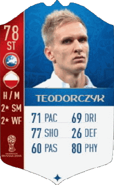 Multi Media Video Games F I F A - Card Players Poland Lukasz Teodorczyk 