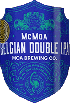 Mc Moa Belgian Double IPA-Boissons Bières Nouvelle Zélande Moa 
