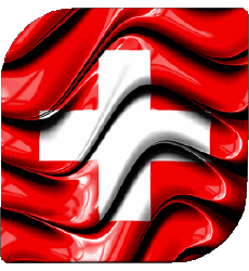 Fahnen Europa Schweiz Platz 