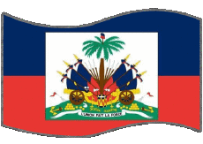 Bandiere America Haiti Rettangolo 