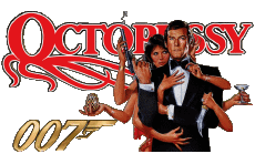 Multimedia Películas Internacional James Bond 007 Octopussy Logo 