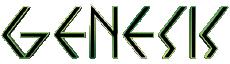 Multimedia Musik Pop Rock Genesis - Schriftart 