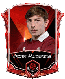 Sportivo Rugby - Giocatori Georgia Squadra 2025 Giorgi Khaindrava 