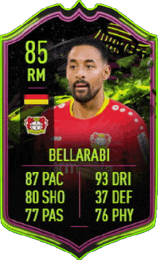 Multimedia Vídeo Juegos F I F A - Jugadores  cartas Alemania Karim Bellarabi 