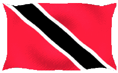 Bandiere America Trinité et Tobago Sventola 