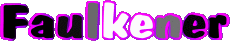 Prénoms MASCULIN - UK - USA F Faulkener 