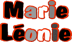 Vorname WEIBLICH - Frankreich M Zusammengesetzter Marie Léonie 