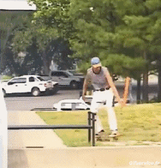 Umorismo -  Fun Sportivo Skateboard Free Style Fail 01 