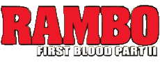 Multi Média Cinéma International Rambo Logo First blood part 2 