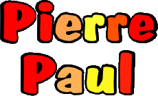 Nombre MASCULINO - Francia P Pierre Paul 
