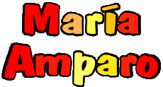 Vorname WEIBLICH - Spanien M Zusammengesetzter María Amparo 