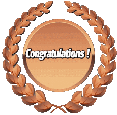 Messages Anglais Congratulations 12 