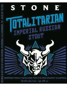 Totalitarian imperial russian stout-Drinks Beers USA Stone Brewing co Totalitarian imperial russian stout