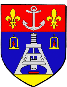 Banderas Francia Departamentos - Ciudades 71 LE CREUSOT 