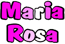 First Name - Messages FEMININE - Italy M Composed Maria Rosa : Gif Service