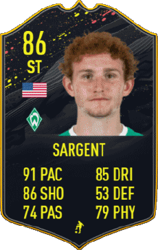 Multi Media Video Games F I F A - Card Players U S A Josh Sargent 