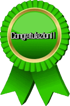 Nachrichten Italienisch Congratulazioni 03 