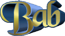 Nome FEMMINILE  - UK - USA - IRL - AUS - NZ B Bab 