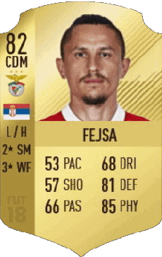 Multi Média Jeux Vidéo F I F A - Joueurs Cartes Serbie Ljubomir Fejsa 