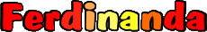 Nome FEMMINILE - Germania F Ferdinanda 