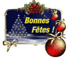 Nachrichten Französisch Bonnes Fêtes Série 09 