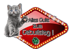 Messagi Tedesco Alles Gute zum Geburtstag Tiere 004 