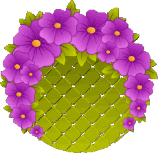 Messagi Tedesco Alles Gute zum Geburtstag Blumen Sfondo trasparente 019 