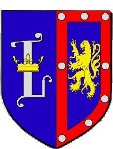 Blasone-Bandiere Francia Dipartimenti - Città 27 LOUVIERS Blasone