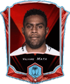 Sports Rugby - Joueurs Fidji Viliame Mata 