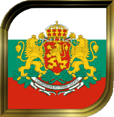 Bandiere Europa Bulgaria Quadrato 