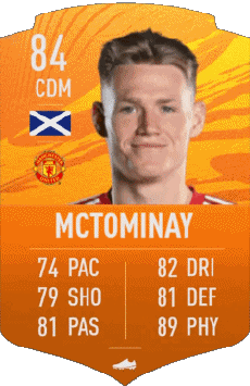 Multimedia Videogiochi F I F A - Giocatori carte Scozia Scott McTominay 