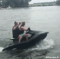 Humor -  Fun Transport Jet Ski Stürze - Fail 