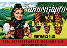 Bebidas Cervezas Alemania Rothaus 