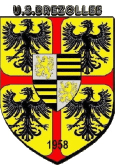 Sports FootBall Club France Logo Centre-Val de Loire 28 - Eure-et-Loir US Brezolles 