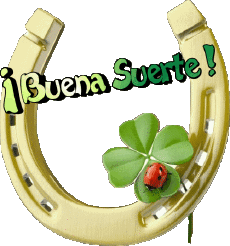 Messages Spanish Buena Suerte Transparent Background 08 