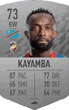 Multimedia Vídeo Juegos F I F A - Jugadores  cartas Congo Joel Kayamba 