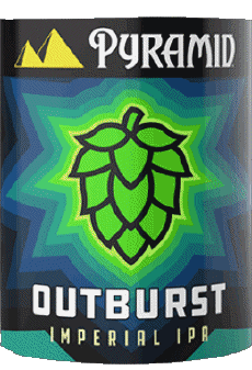 Outburst imperial IPA-Boissons Bières USA Pyramid Outburst imperial IPA