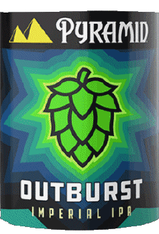 Outburst imperial IPA-Getränke Bier USA Pyramid 