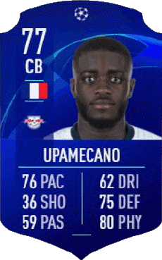 Multimedia Videospiele F I F A - Karten Spieler Frankreich Dayot Upamecano 