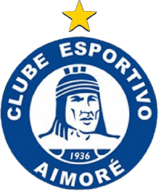 Sports Soccer Club America Logo Brazil Rio Grande do Sul Clube Esportivo Aimoré 