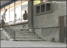 Humour - Fun Sports Skateboard Free Style Gamelle Fail 01 