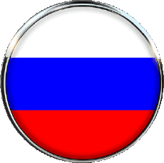 Flags Europe Russia Round 