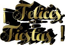 Messages Spanish Felices Fiestas Serie 04 