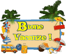 Messages Italien Buone Vacanze Fond Transparent 06 