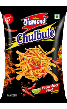 Essen Chips - Snack - Crips Indien Yellow Diamond 