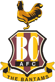 Sports FootBall Club Europe Logo Royaume Uni Bradford City AFC 