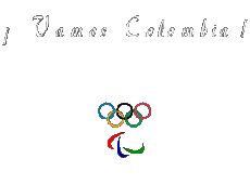 Messagi Spagnolo Vamos Colombia Juegos Olímpicos 