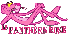 Multimedia Cartoons TV Filme Pink Panther Französisches Logo 